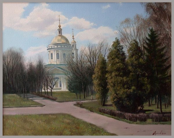 Художник Владимир Орлов Никитская улица