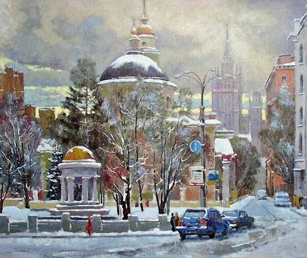 Акварелист Вячеслав Курсеев