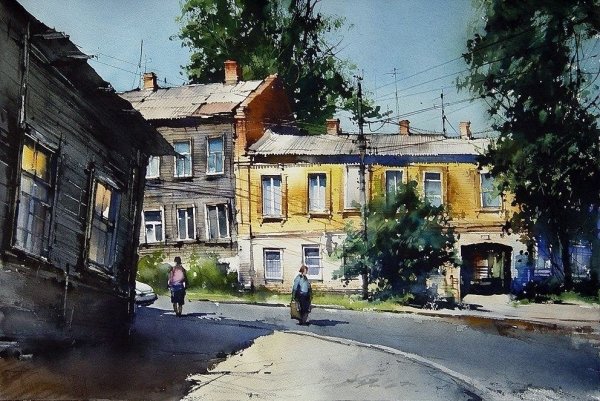 Рамиль Гаппасов городские пейзажи