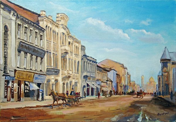 Алексей Шалаев городской пейзаж