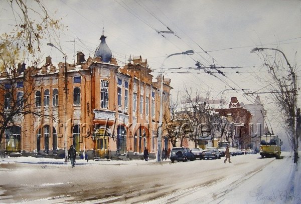 Алексей Шалаев городской пейзаж