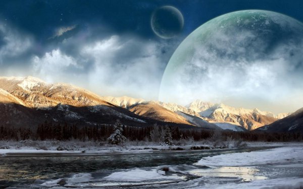 Фантастические пейзажи