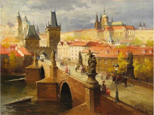 Художник Андрей Черныш Прага