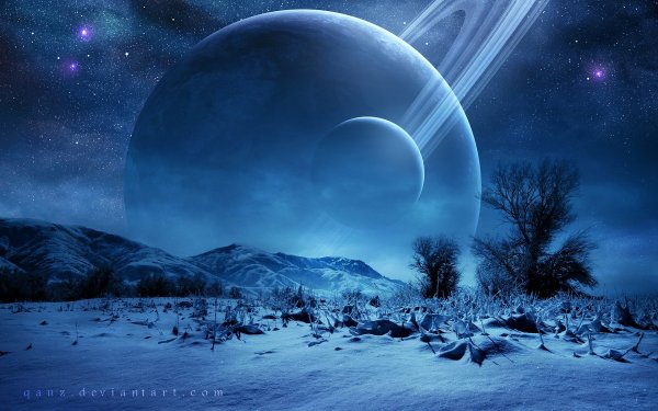 Горы снег облака