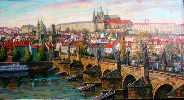 Чешский художник Vladimir Fechyk