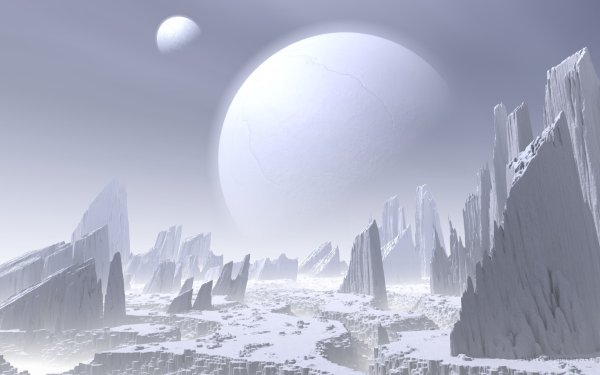 Зимняя дорога Луна