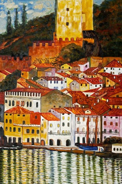 Густав климт Церковь в кассоне