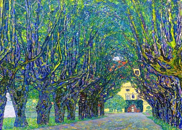 Густав климт аллея