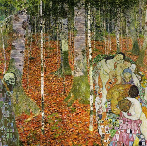 Густав климт березы