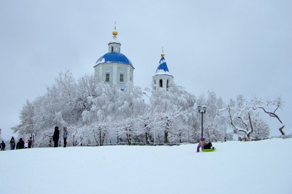 Мичуринск храм зима
