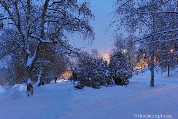 Тамбовские зимние пейзажи