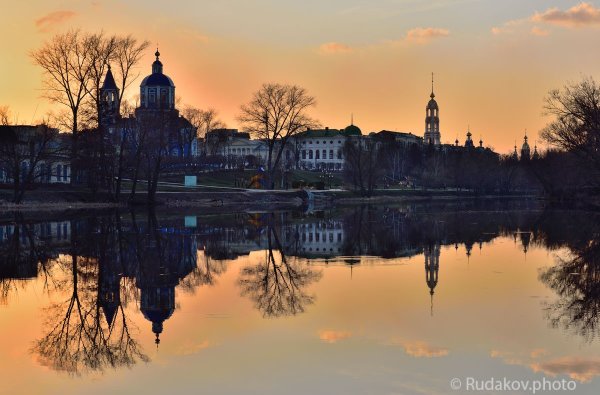 Тамбов набережная вечером