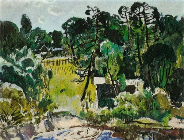 Пейзаж Евсея Евсеевича Моисеенко