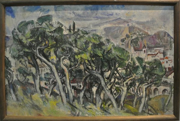 Картина Моисеенко дубы