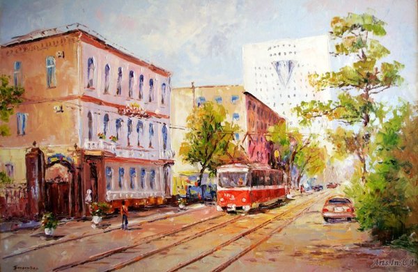 Городской пейзаж Донецка