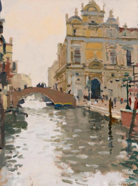 Кен Ховард акварели Венеции
