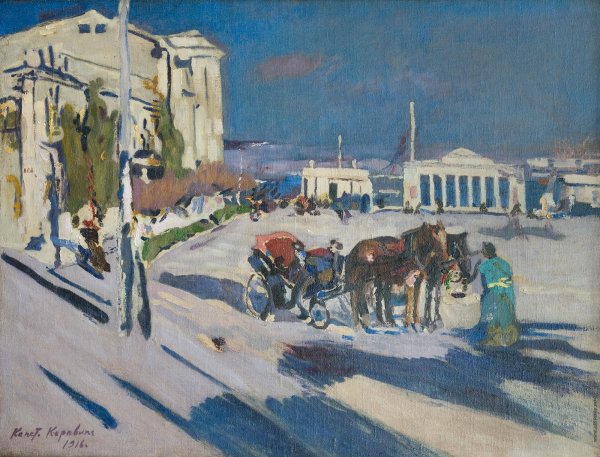 Акварели Вячеслава Курсеева