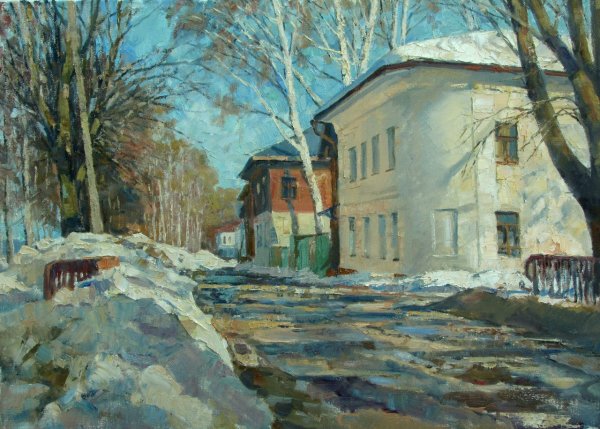 Константин Алексеевич Коровин ранняя Весна