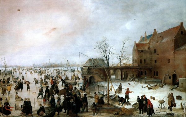 Хендрик Аверкамп Ice Landscape