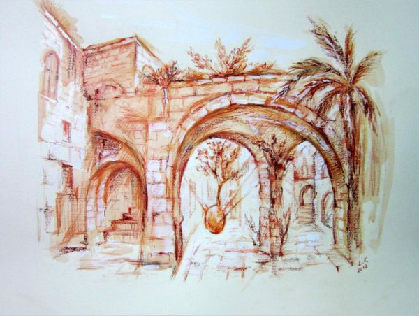 Герасимов Сергей Васильевич акварель