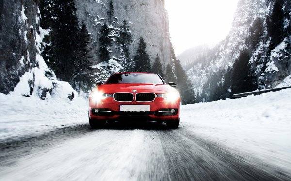 BMW 4k зима