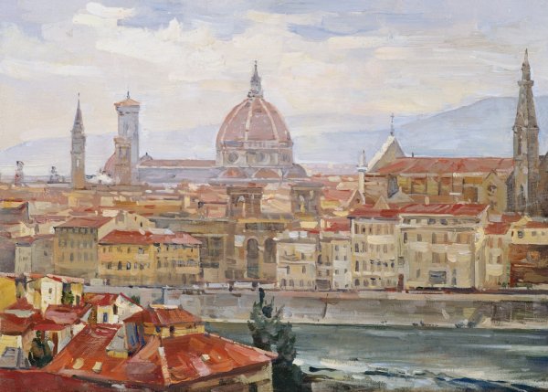 Итальянские пейзажисты Флоренция