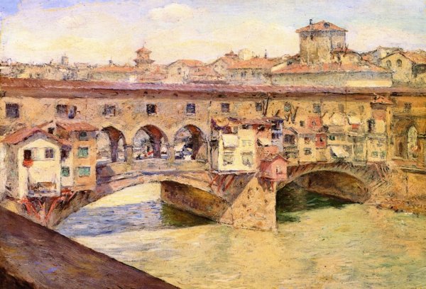Понте Веккьо Флоренция в живописи