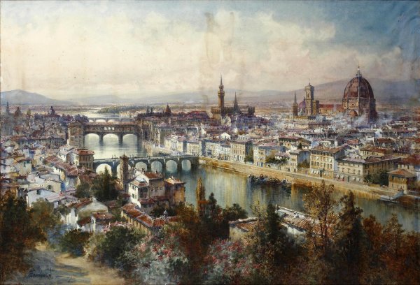 Итальянские пейзажисты Флоренция
