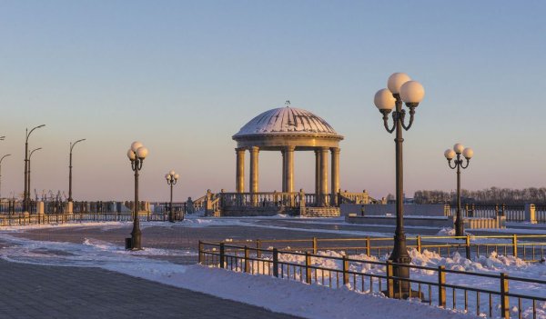 Набережная Благовещенска Амурской области