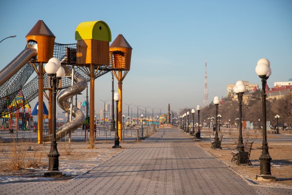 Набережная города Благовещенска