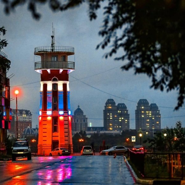 Ротонда осенью Волгоград