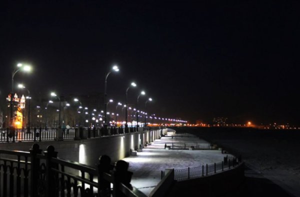 Рассвет в Благовещенске