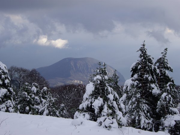 Аю-Даг медведь-гора зимой