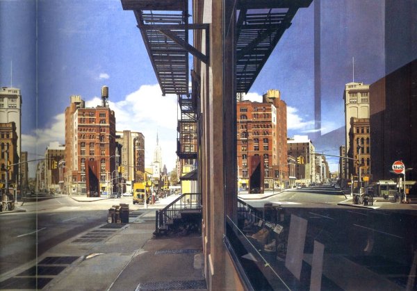 Ричард Эстес Фотореализм картины