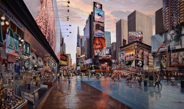 Роберт Неффсон. Городской Фотореализм