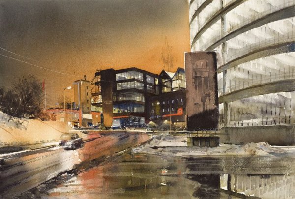 Художник Кристобаль Перес Гарсия