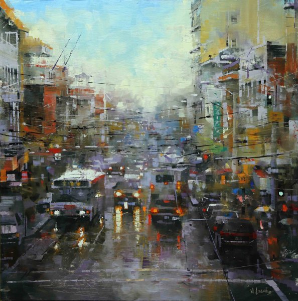 Французский художник Тьерри дюваль