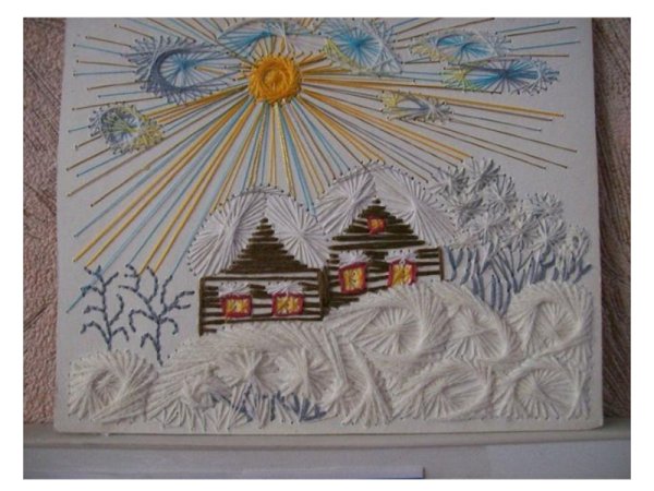 Людмила Сашко хордовая вышивка