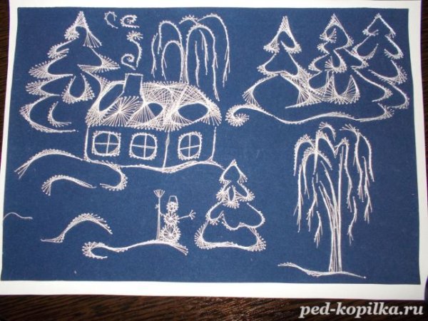 Хордовый стежок Людмила Сашко