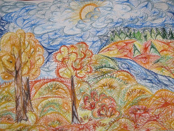 Ниткография изонить