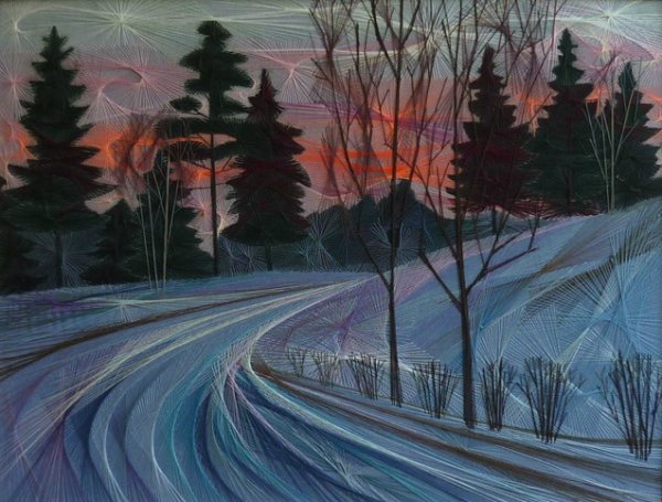 Изонить Церковь Серафима Саровского