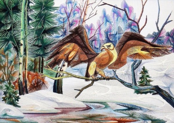 Изонить картины Сашко