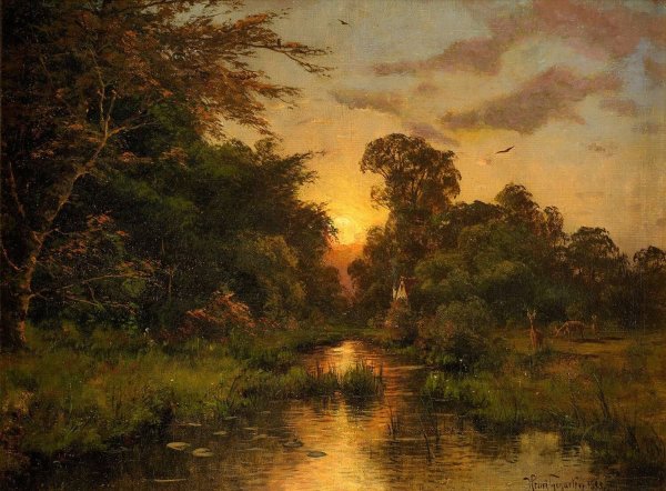 Рембрандт Харменс Ван Рейн пейзажи