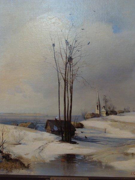 Алексей Кондратьевич Саврасов зима