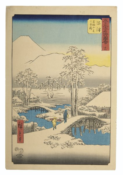 Хиросигэ Хокусай