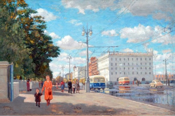 Художник Леонид Городецкий