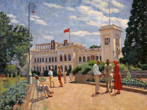 И. И. Машков, "Ливадийский крестьянский курорт" 1925 г.