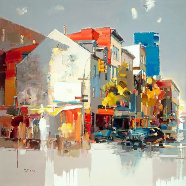 Абстрактная живопись для интерьера