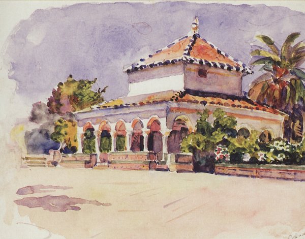 Василий Иванович Суриков акварели