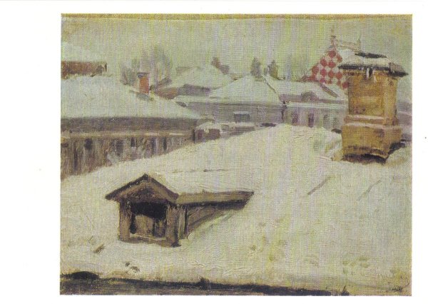 Пейзажные этюды Василия Сурикова